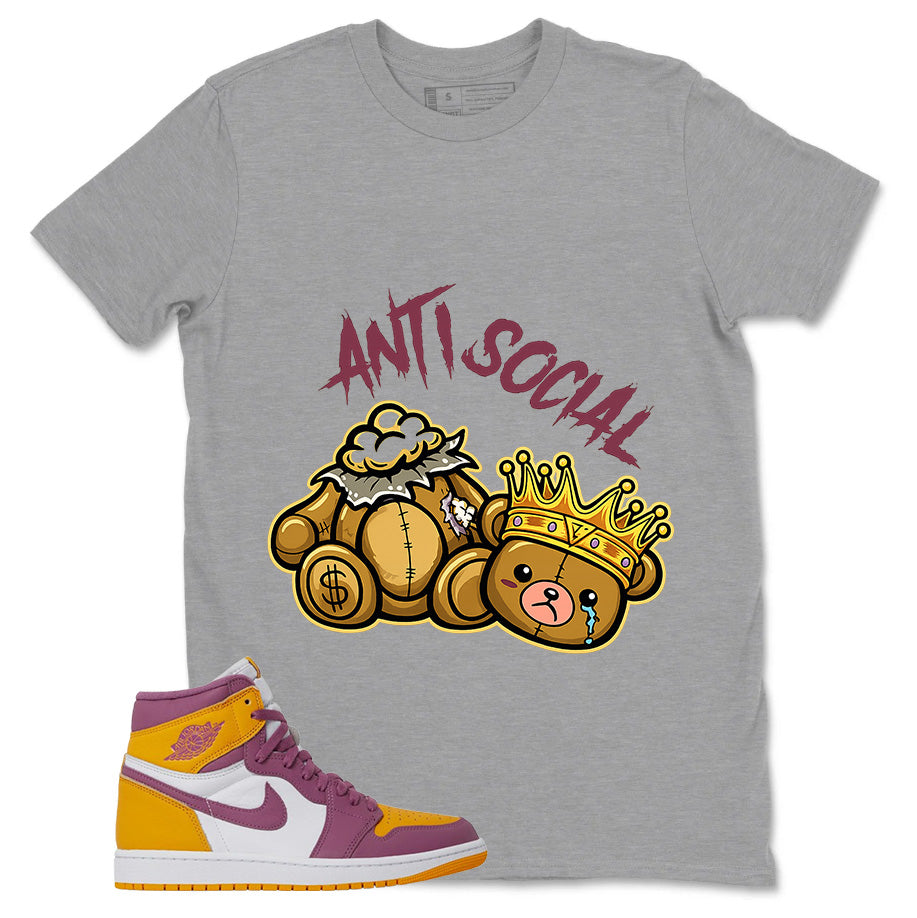 Gold Brotherhood 1s Zadago Shirt Anti Social Graphic