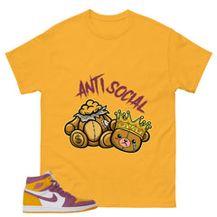 Gold Brotherhood 1s Zadago Shirt Anti Social Graphic