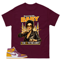 Gold Brotherhood 1s Zadago Shirt Don't Call Me Baby Graphic