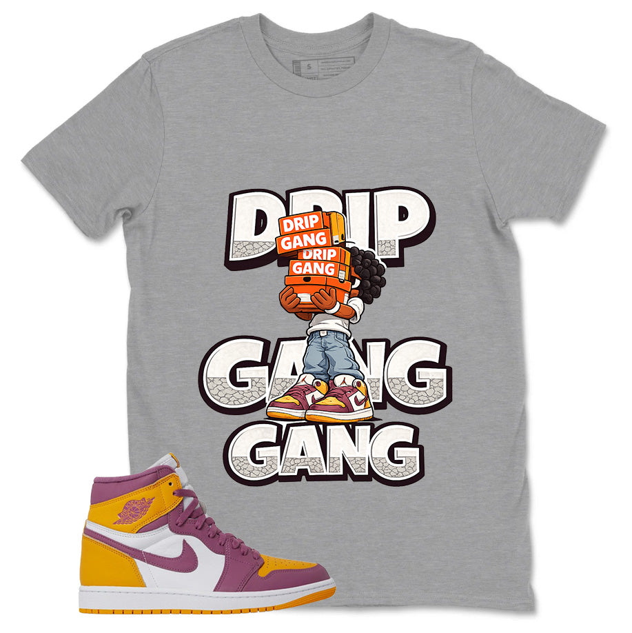Gold Brotherhood 1s Zadago Shirt Drip Gang Graphic