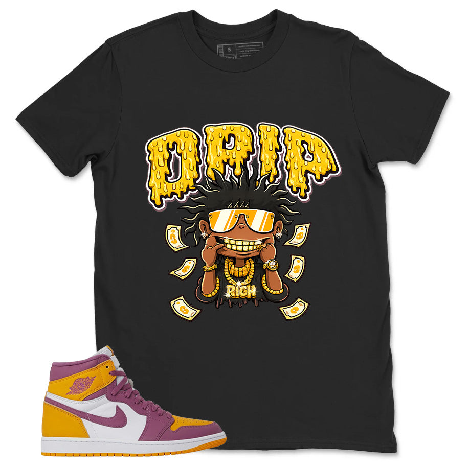 Gold Brotherhood 1s Zadago Shirt Drip Rich Graphic
