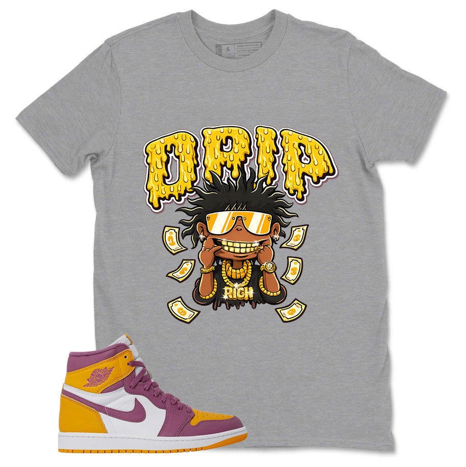 Gold Brotherhood 1s Zadago Shirt Drip Rich Graphic