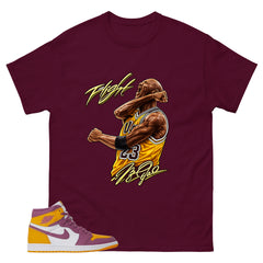 Gold Brotherhood 1s Zadago Shirt Flight Victory MJ Graphic