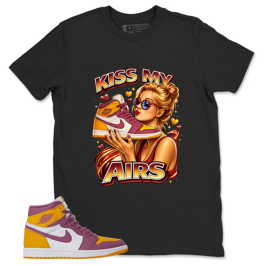 Gold Brotherhood 1s Zadago Shirt Kiss My Airs Graphic