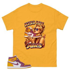 Gold Brotherhood 1s Zadago Shirt Kiss My Airs Graphic