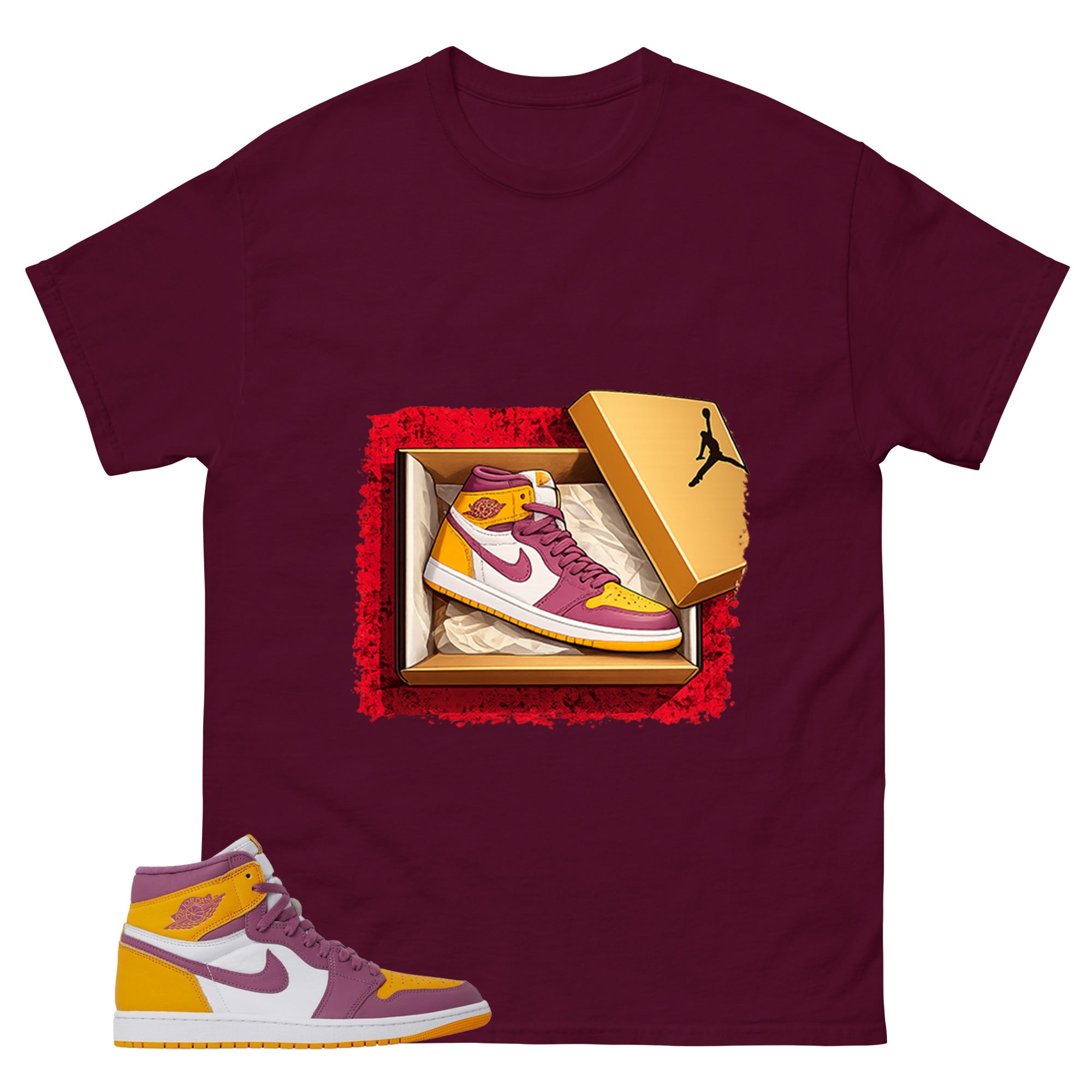 Gold Brotherhood 1s Zadago Shirt New Kicks Graphic