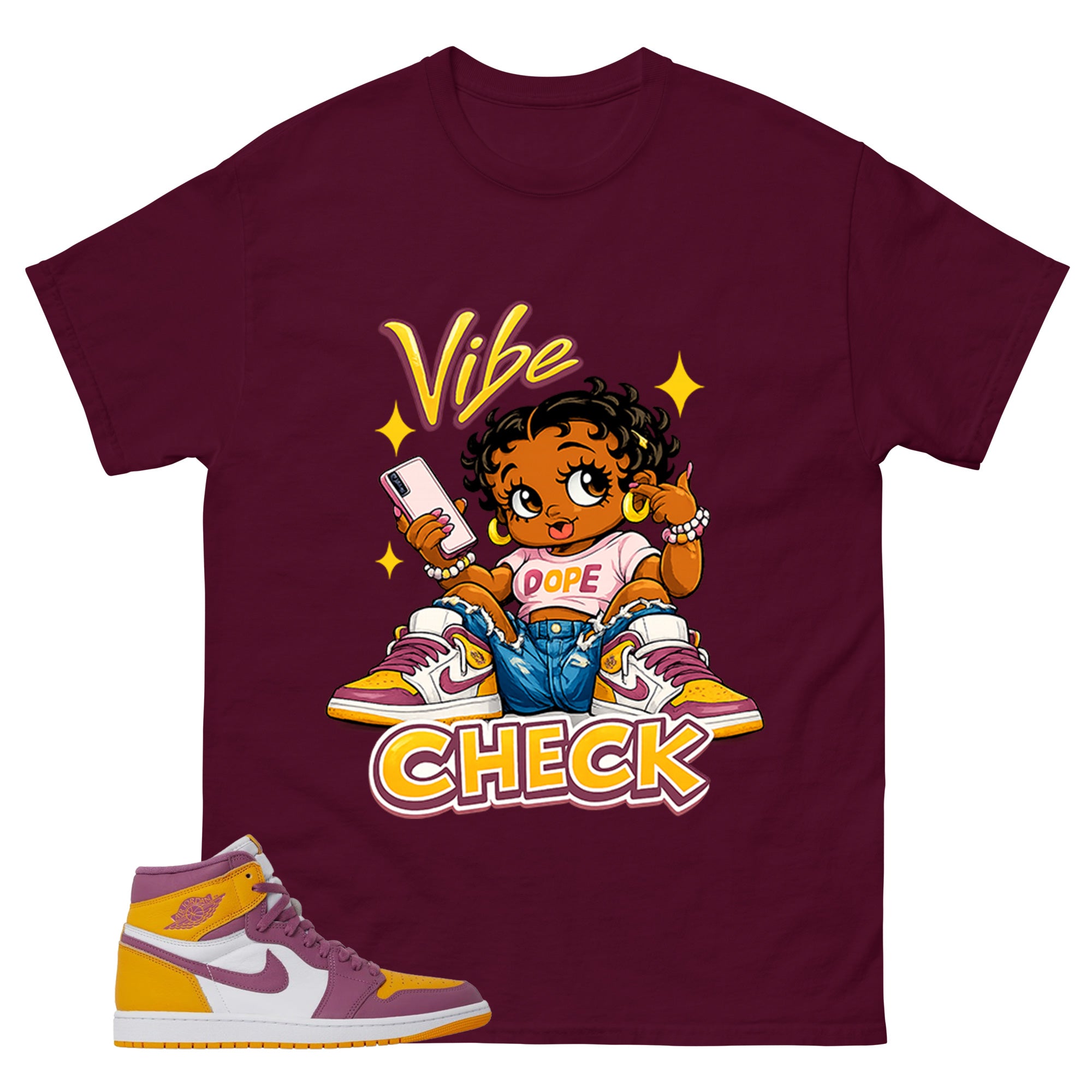 Gold Brotherhood 1s Zadago Shirt Vibe Check Graphic