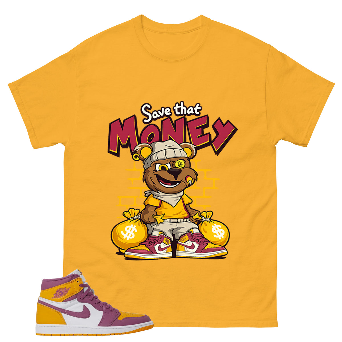 Gold Brotherhood 1s Zadago Shirt Save That Money Graphic