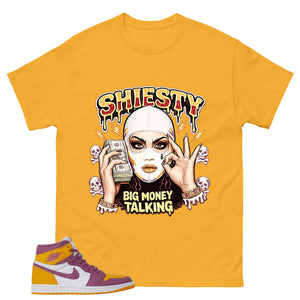 Gold Brotherhood 1s Zadago Shirt Shiesty Big Money Talking Graphic