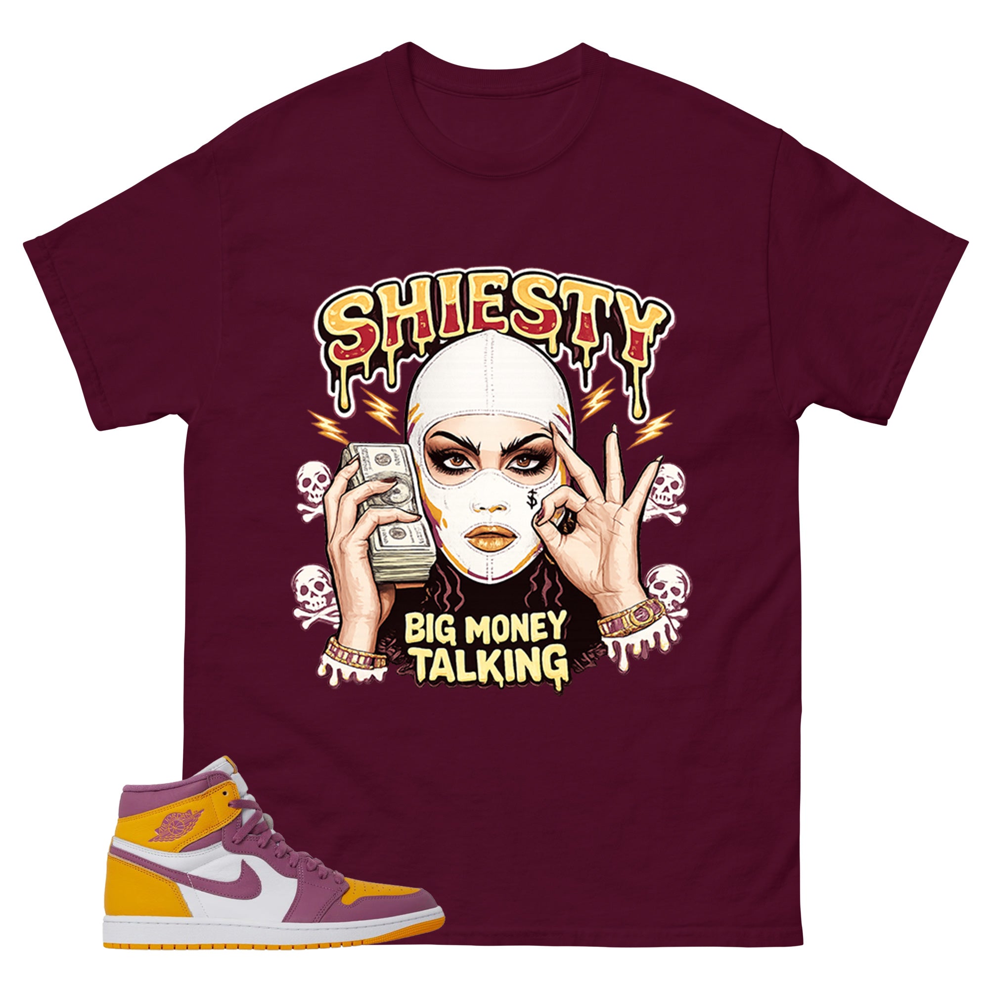 Gold Brotherhood 1s Zadago Shirt Shiesty Big Money Talking Graphic