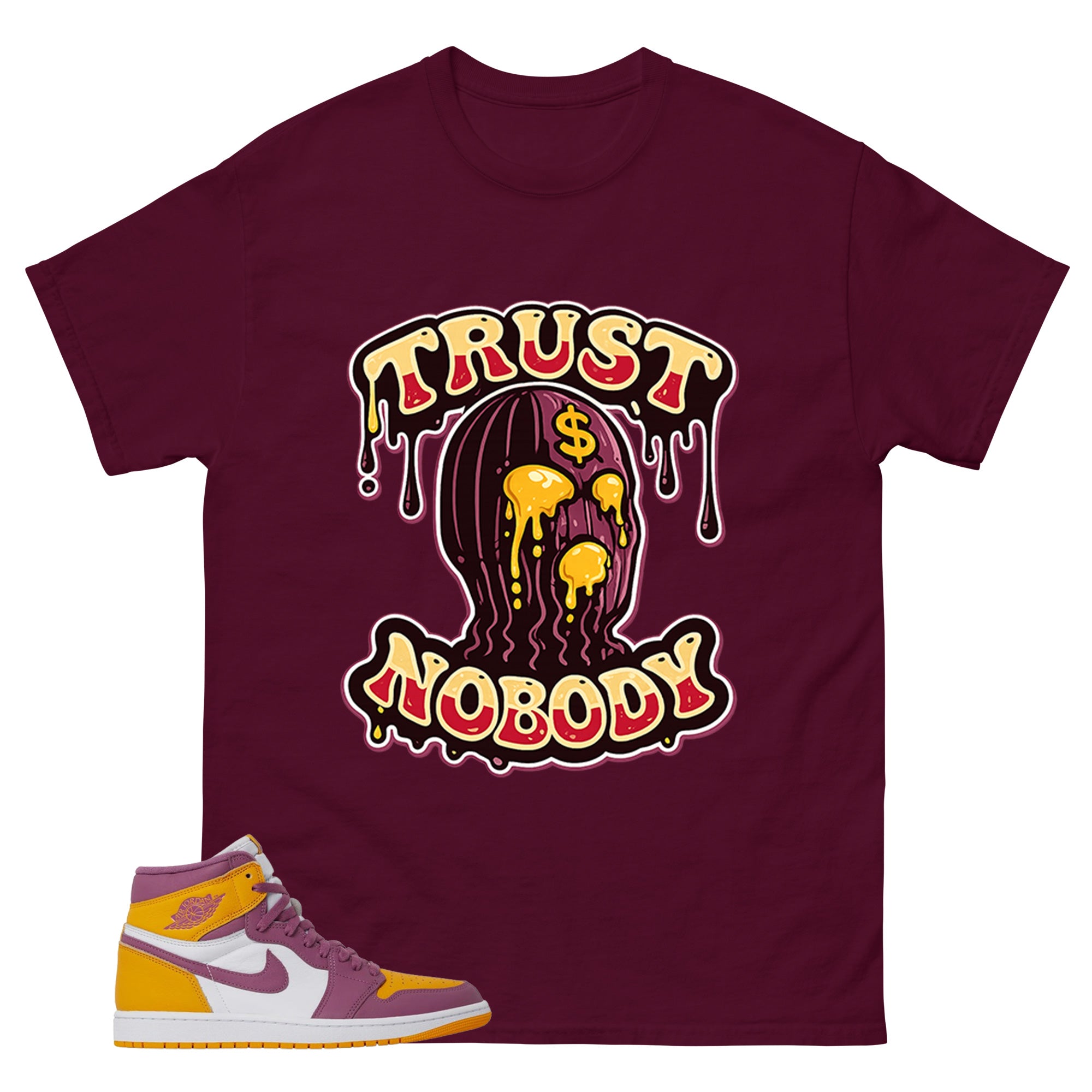 Gold Brotherhood 1s Zadago Shirt Trust Nobody Graphic