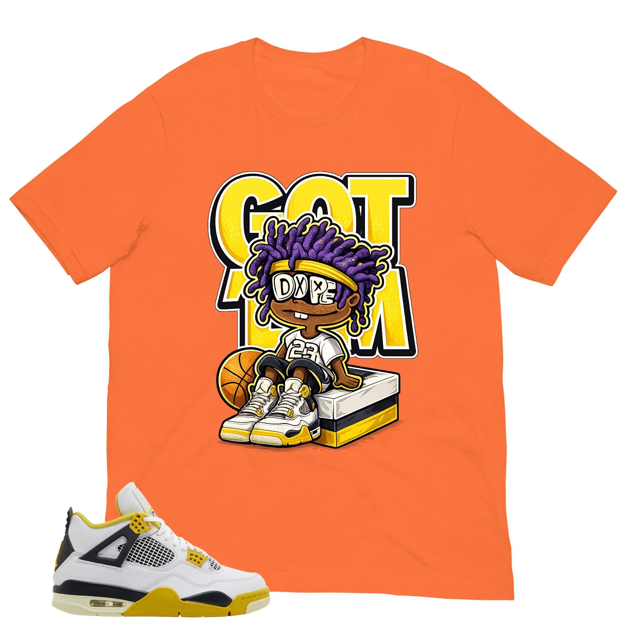 Got 'Em Boy Shirt - Match Air Jordan 4 Vivid Sulfur