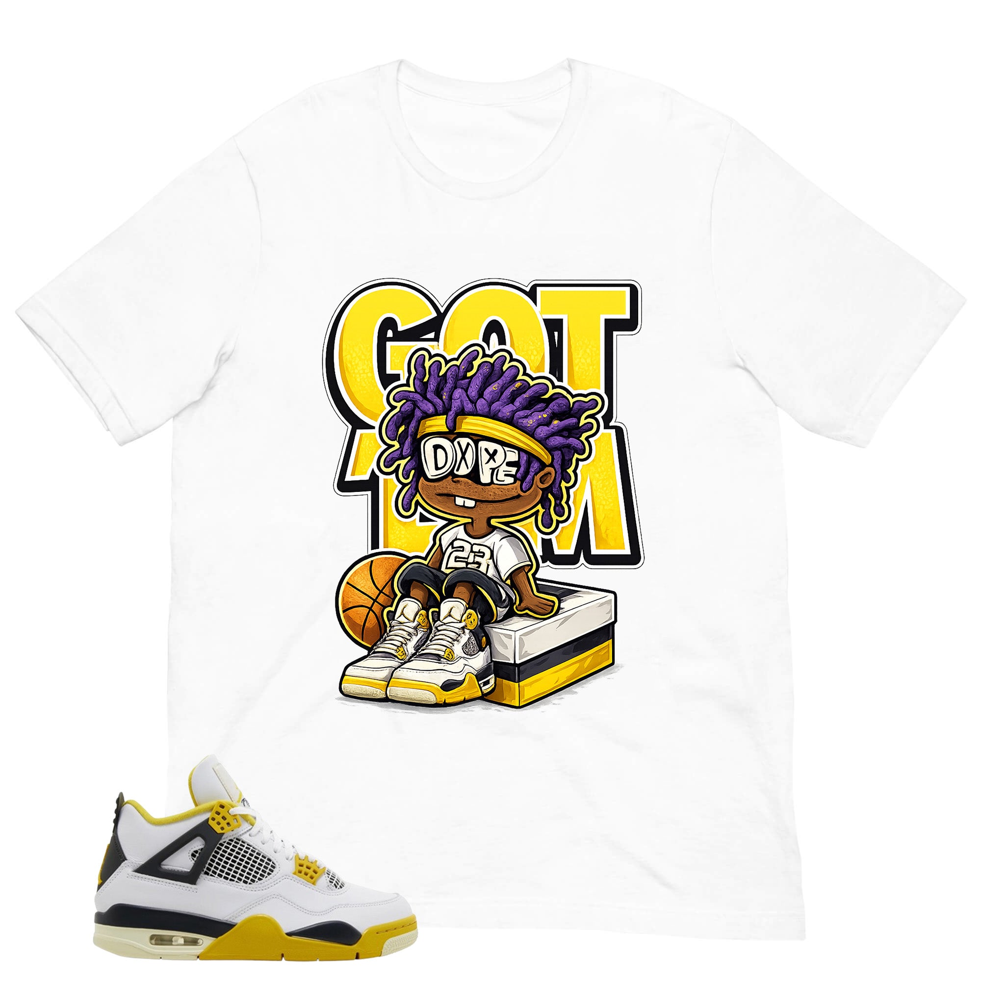 Got 'Em Boy Shirt - Match Air Jordan 4 Vivid Sulfur