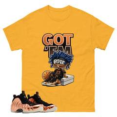 Got Em Dope Graphic Tee, Shirt to Match Air Foamposite One Copper, Air Foamposite Unisex Black Shirt