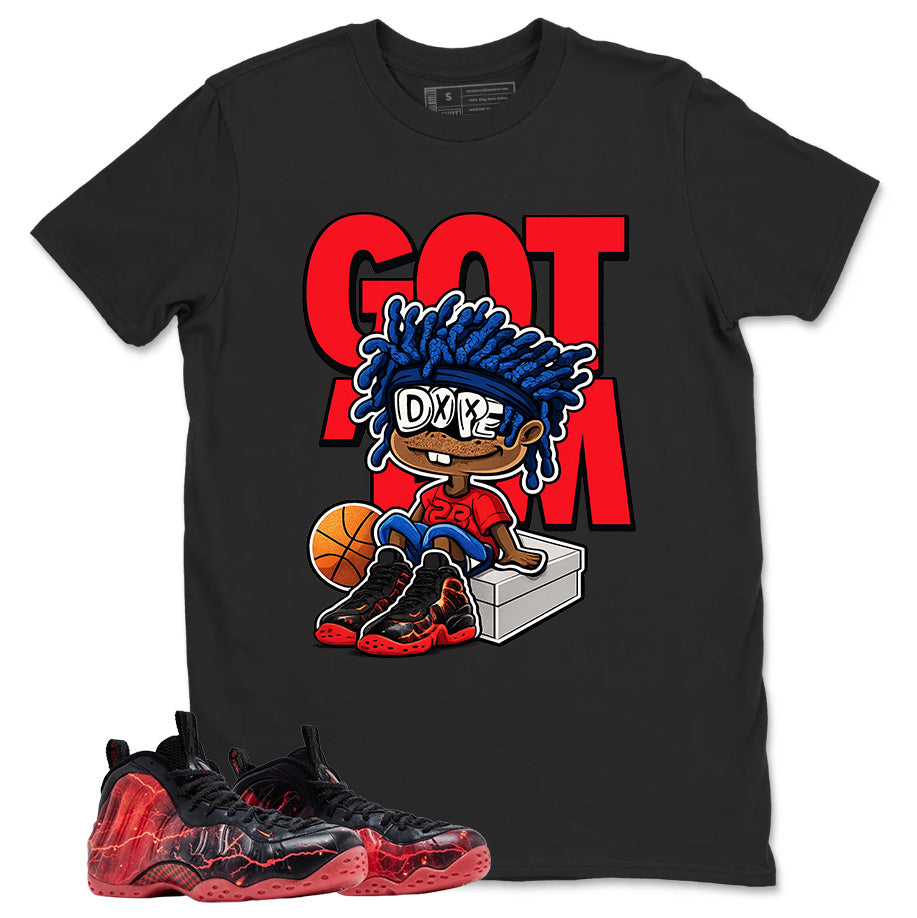 Got Em Dope Graphic Tee, Shirt to Match Air Foamposite Stranger Things, Air Foamposite Unisex Blue Shirt