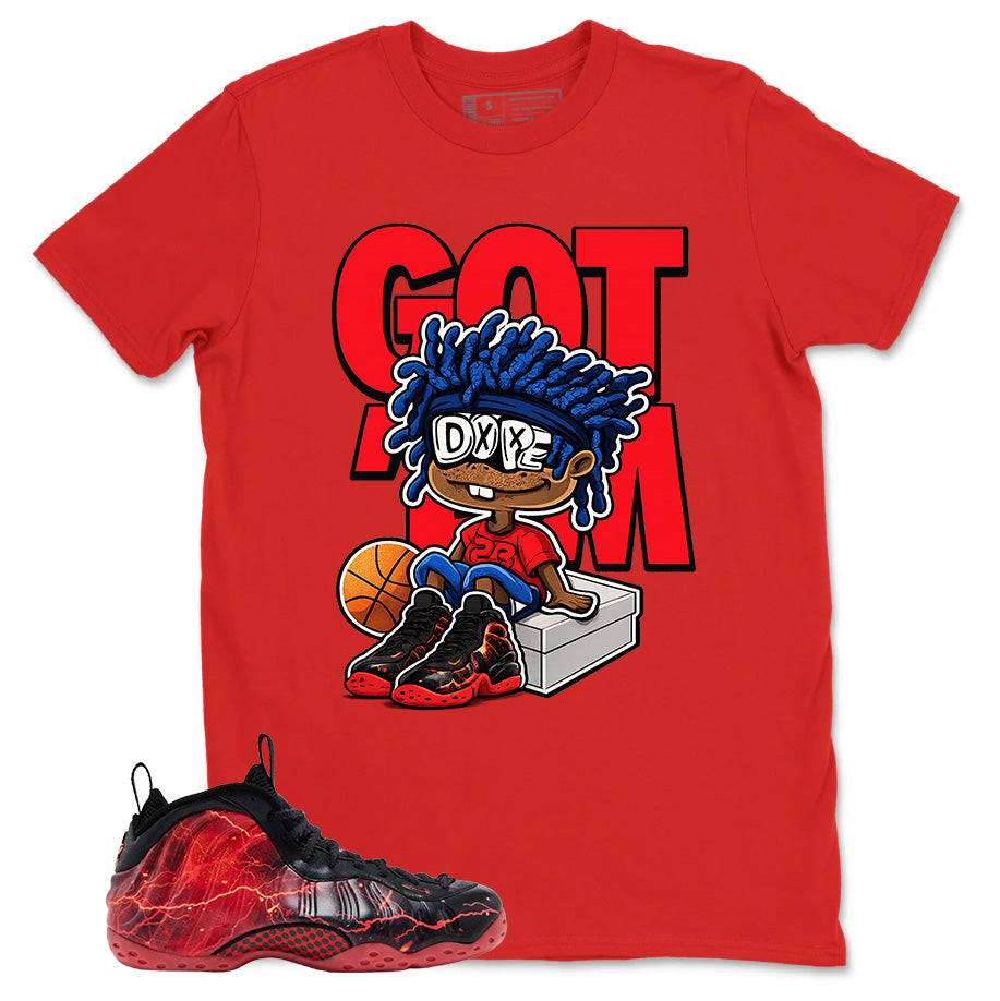 Got Em Dope Graphic Tee, Shirt to Match Air Foamposite Stranger Things, Air Foamposite Unisex Blue Shirt