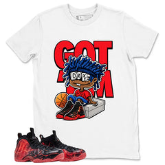 Got Em Dope Graphic Tee, Shirt to Match Air Foamposite Stranger Things, Air Foamposite Unisex Blue Shirt