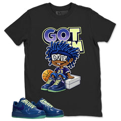 Raging Bull Graphic Tee, Shirt to Match Air Force 1 Mystic Navy, Air Force 1 Unisex Shirt