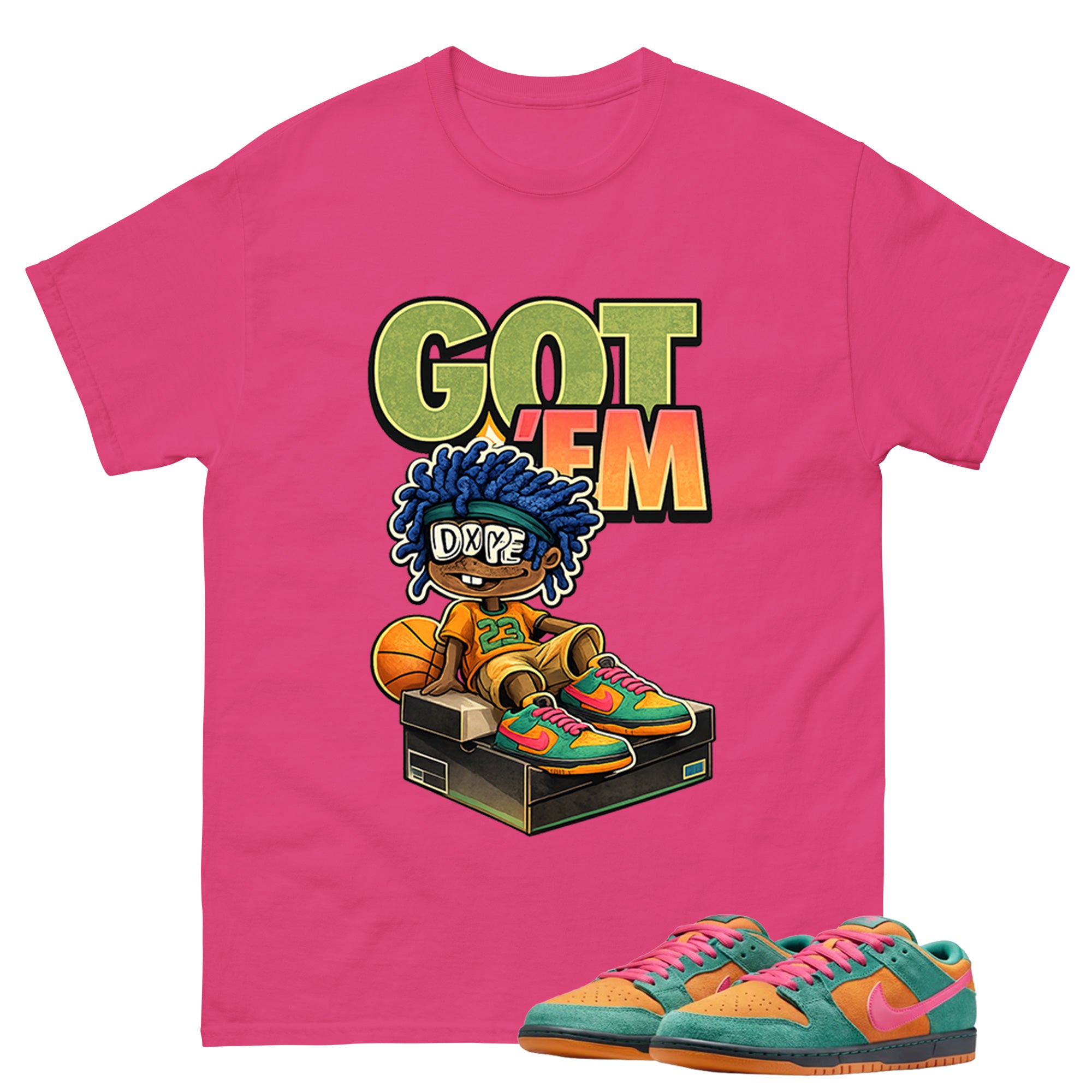 Got Em Dope Graphic Tee, Shirt to Match SB Dunk Green Noise, SB Dunk Green Noise Watermelon Unisex Shirt