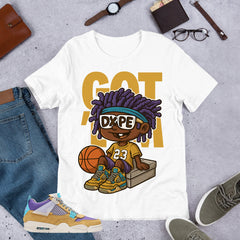 Got 'Em Dope Shirt - Match Union LA x Air Jordan 4 Desert Moss