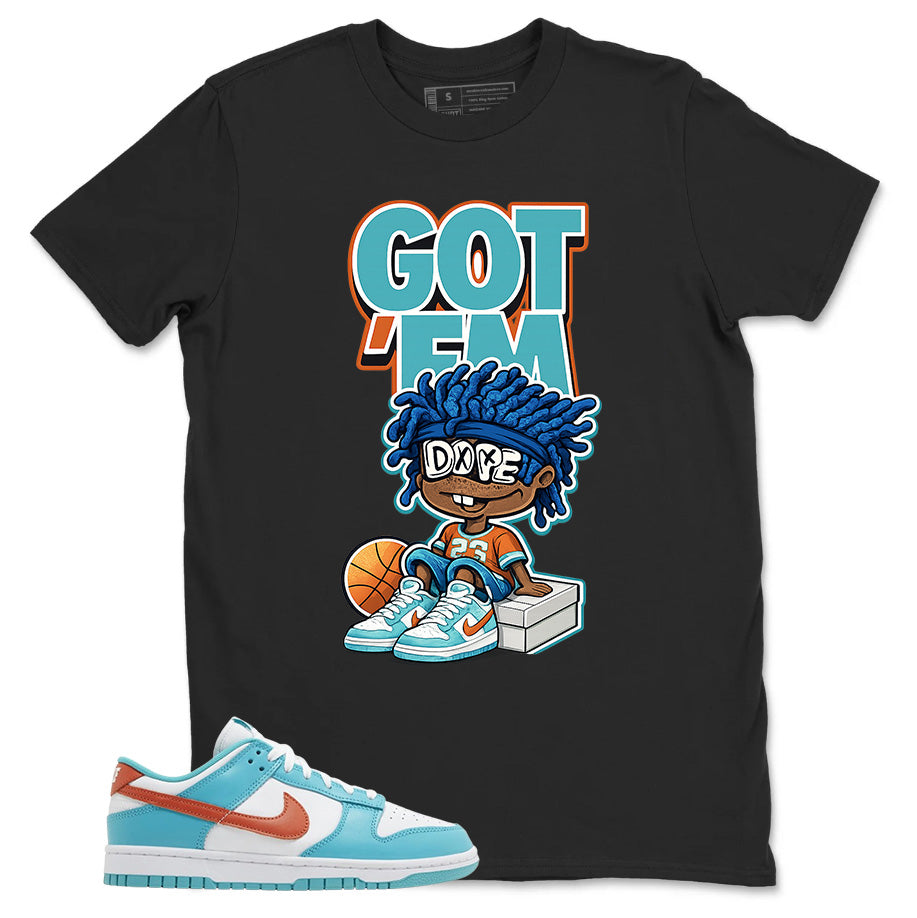 Got Em Dope Shirt - Match White Dunk Low Miami Dolphins