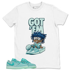 Got Em Dope Shirt - Match Womens Air Jordan 1 Washed Teal