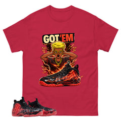 Got Em Graphic Tee, Shirt to Match Air Foamposite Stranger Things, Air Foamposite Unisex Blue Shirt