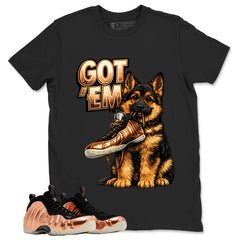 Got Em GS Graphic Tee, Shirt to Match Air Foamposite One Copper, Air Foamposite Unisex Black Shirt