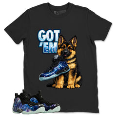Got Em GS Graphic Tee, Shirt to Match Air Foamposite One Galaxy, Air Foamposite Unisex Black Shirt