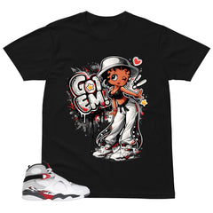 Graphic Tee to Matching Bugs Bunny 8s Got 'Em Lady Shirt