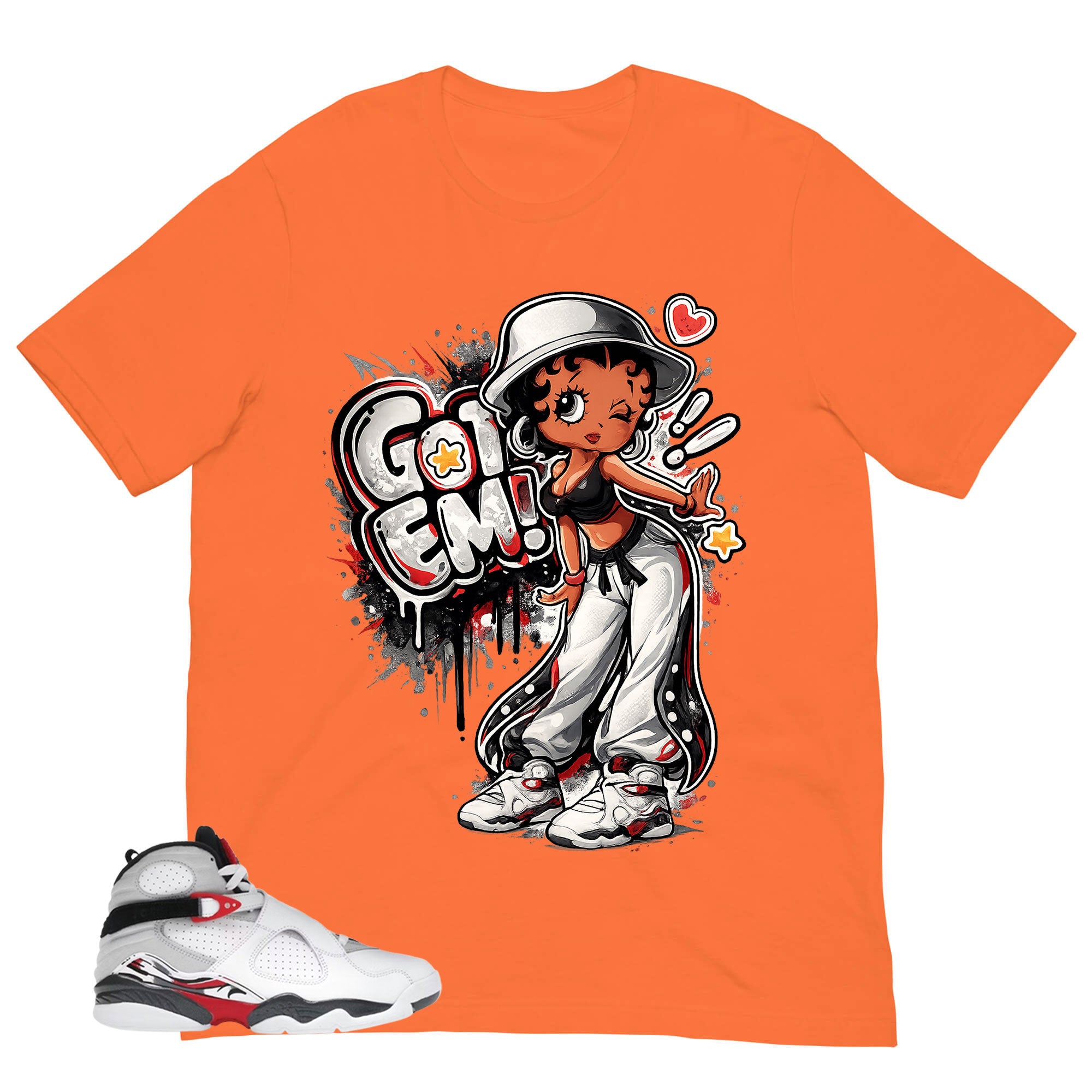 Graphic Tee to Matching Bugs Bunny 8s Got 'Em Lady Shirt