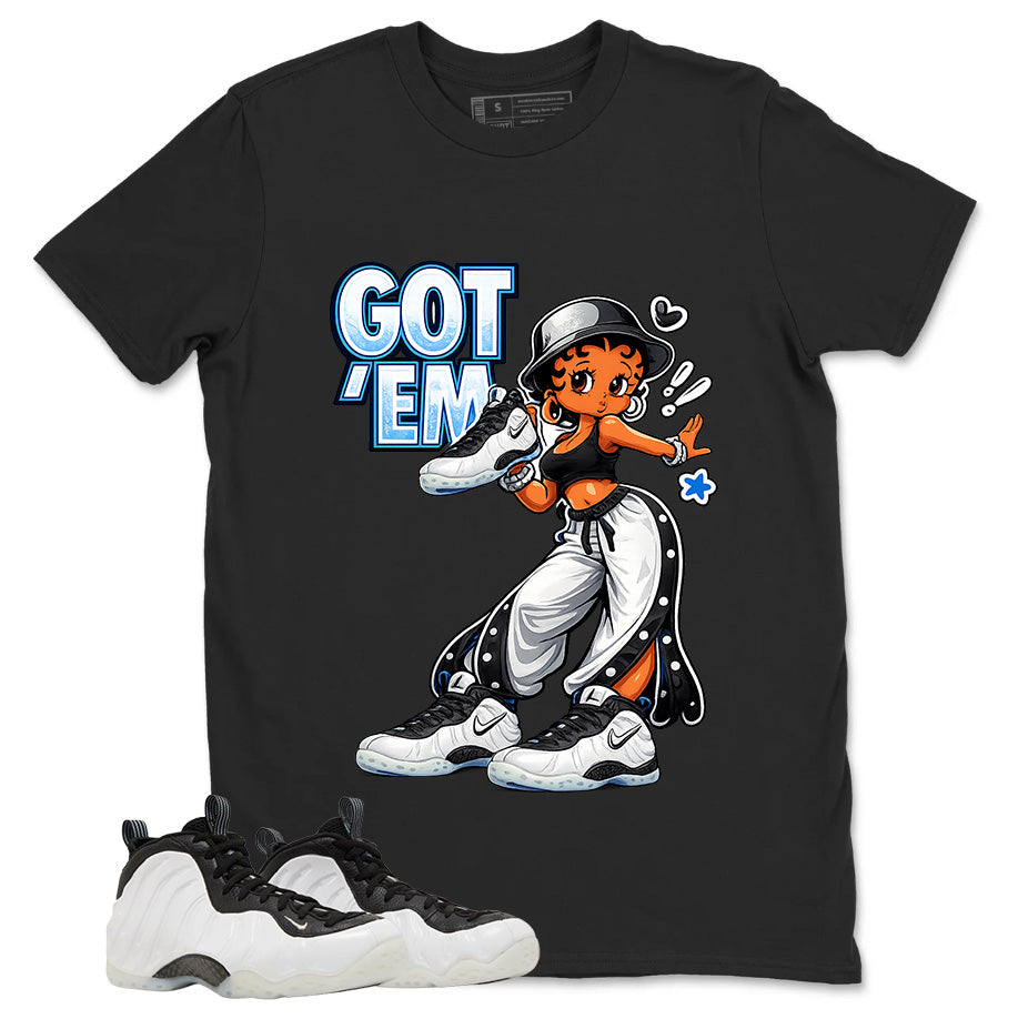 Got Em Lady Graphic Tee - Shirt to Match Air Foamposite One Penny