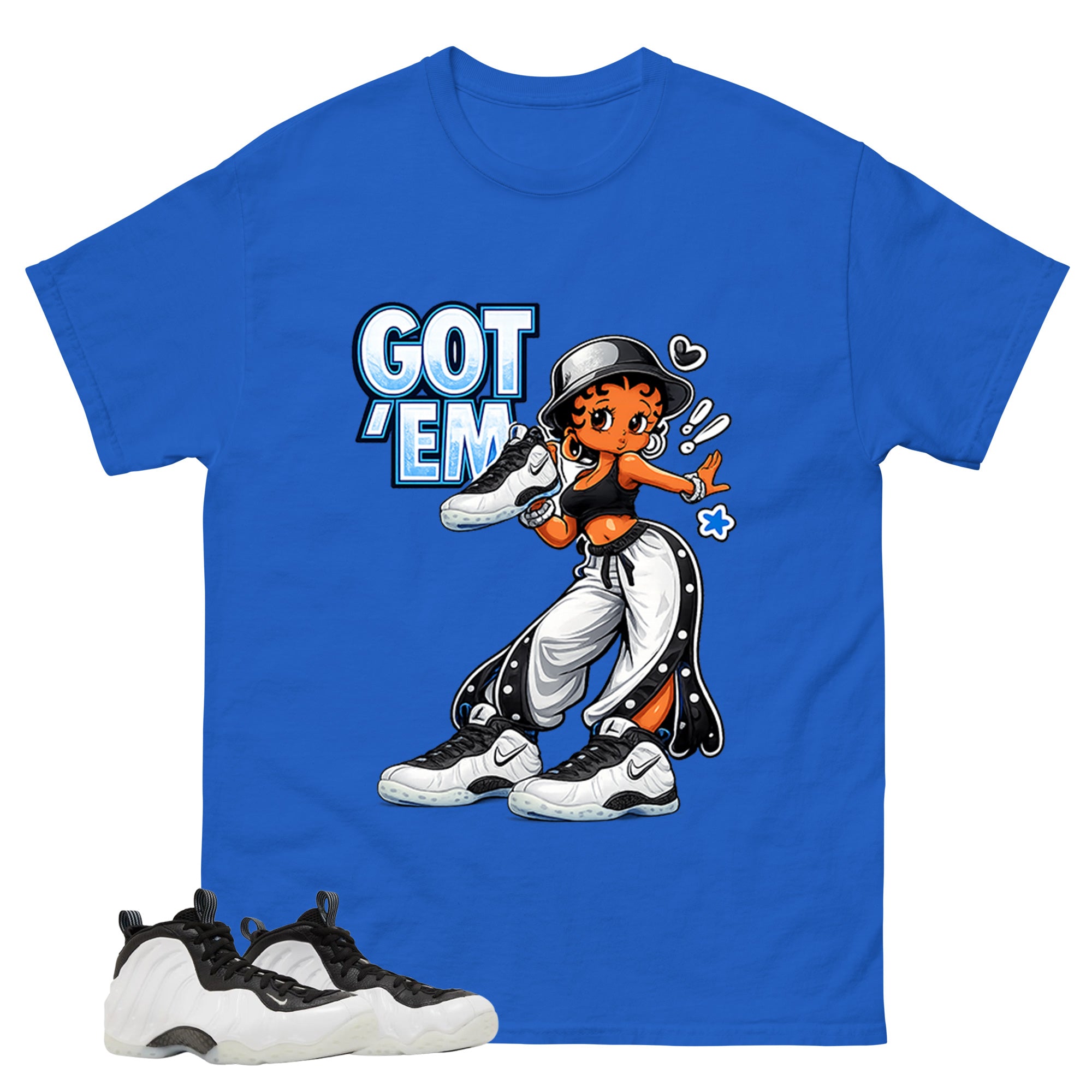 Got Em Lady Graphic Tee - Shirt to Match Air Foamposite One Penny