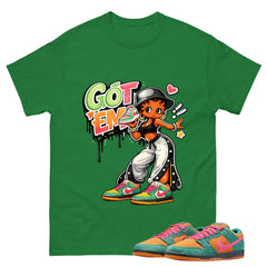 Got Em Lady Graphic Tee, Shirt to Match SB Dunk Green Noise, SB Dunk Green Noise Watermelon Unisex Shirt