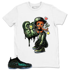 Got 'Em Lady Shirt - Match Air Foamposite Pro Pine Green