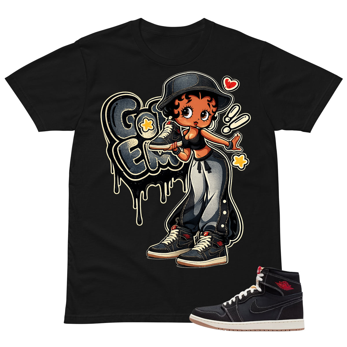 Got 'Em Lady Shirt - Match Air Jordan 1 Flight Club