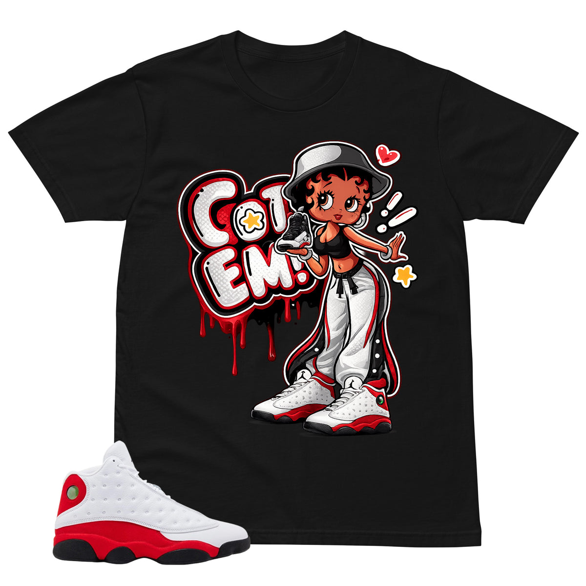 Got 'Em Lady Shirt - Match Air Jordan 13 'True Red' 2026