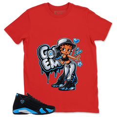 Got 'Em Lady Shirt- Match Air Jordan 14 Black University Blue 2026
