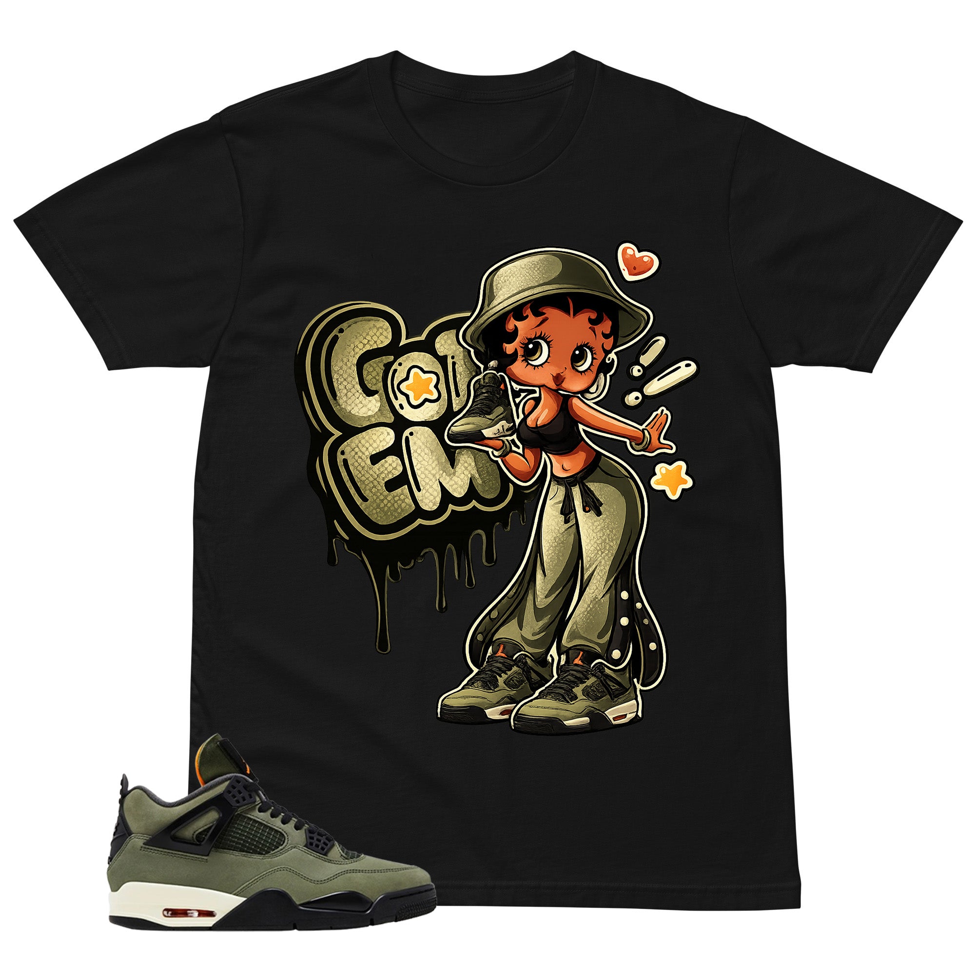 Got 'Em Lady Shirt - Match  Air Jordan 4 Undefeated