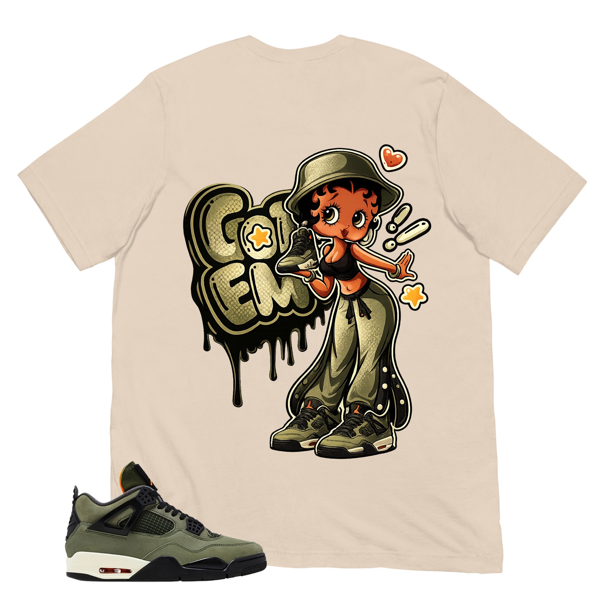 Got 'Em Lady Shirt - Match  Air Jordan 4 Undefeated