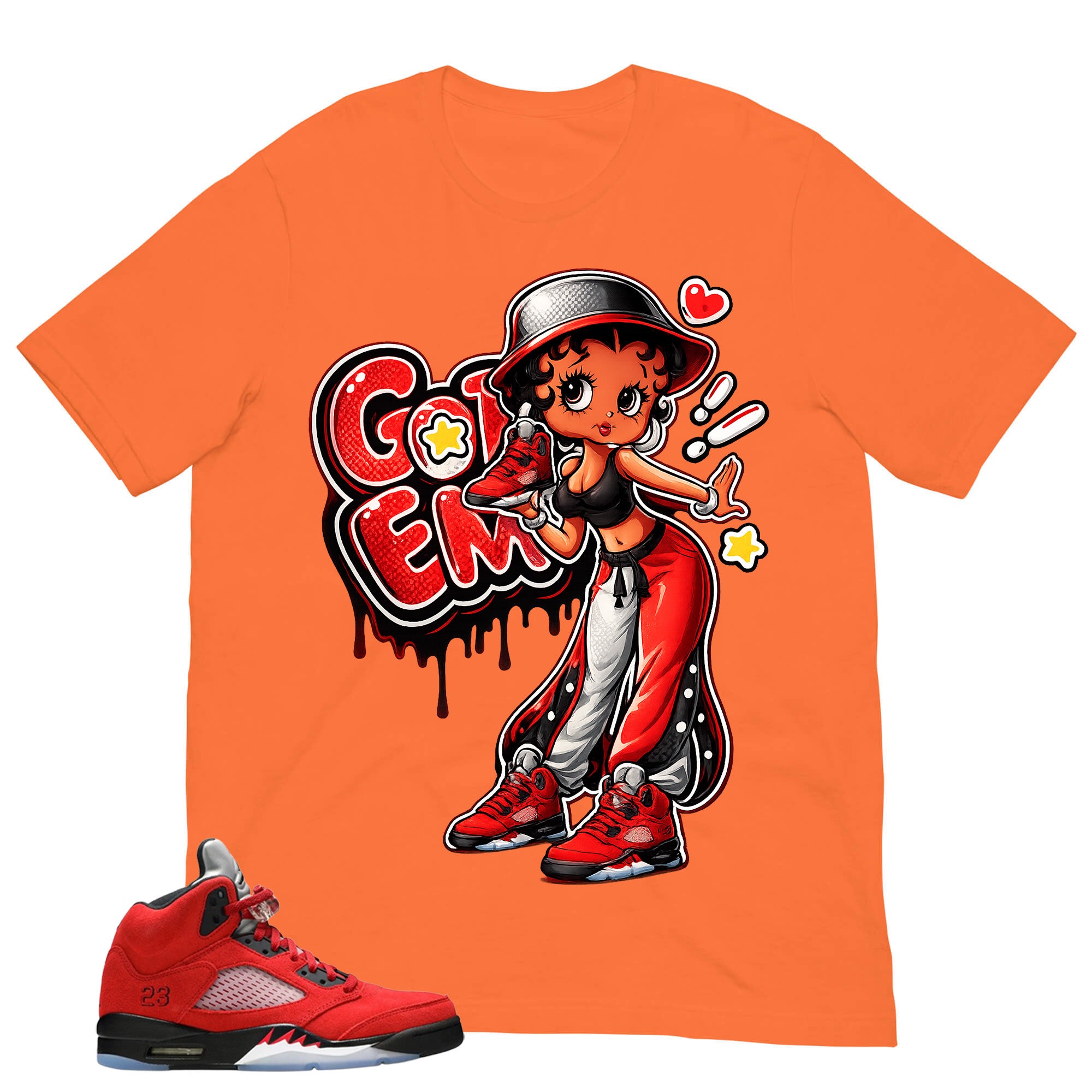 Graphic Tee Got 'Em Lady Shirt Match 5s Raging Bull