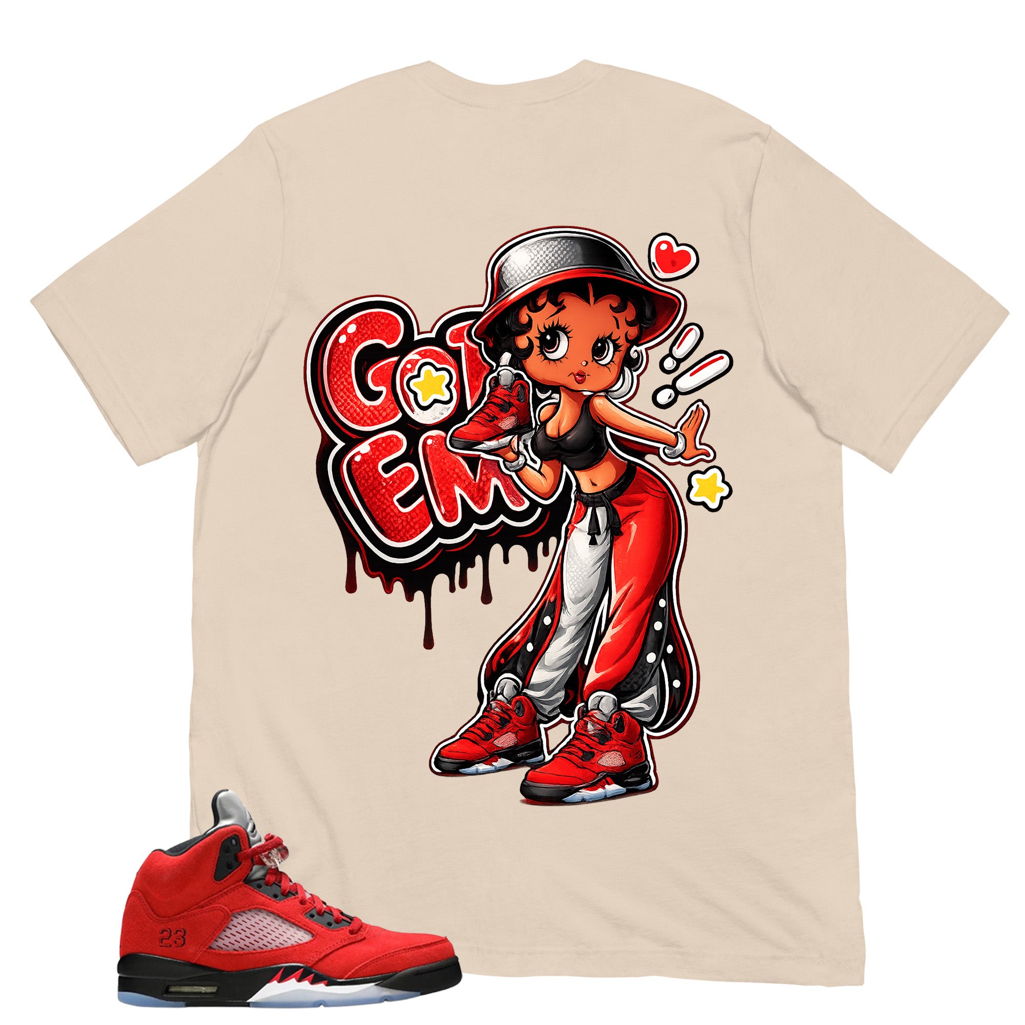 Graphic Tee Got 'Em Lady Shirt Match 5s Raging Bull