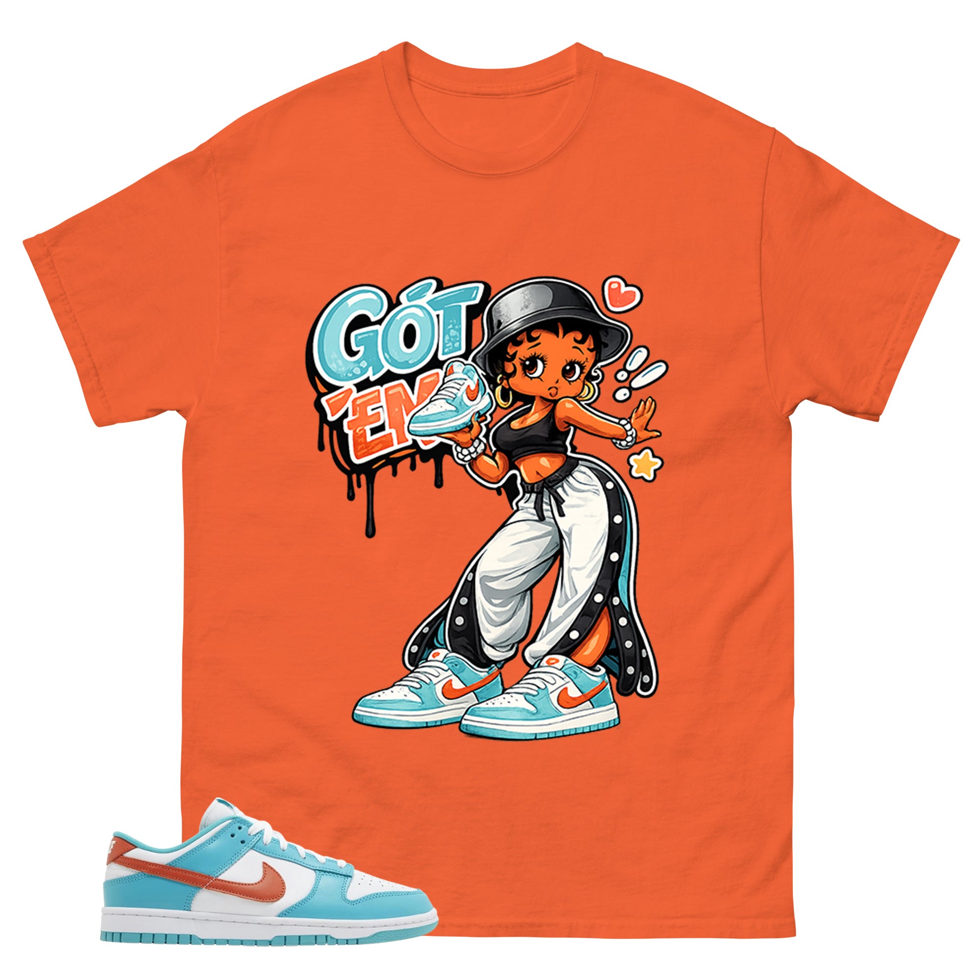 Got Em Lady Shirt - Match Green Dunk Low Miami Dolphins
