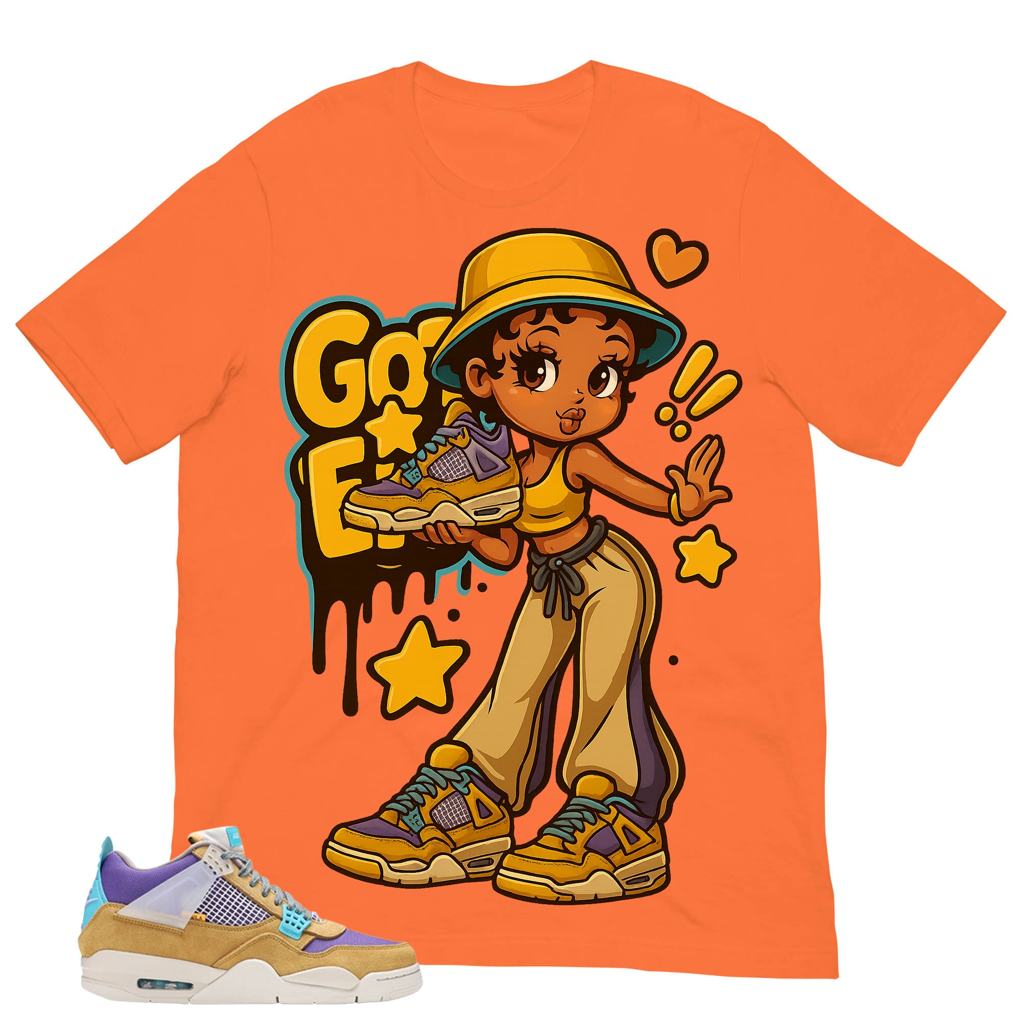 Got 'Em Lady Shirt - Match Union LA x Air Jordan 4 Desert Moss