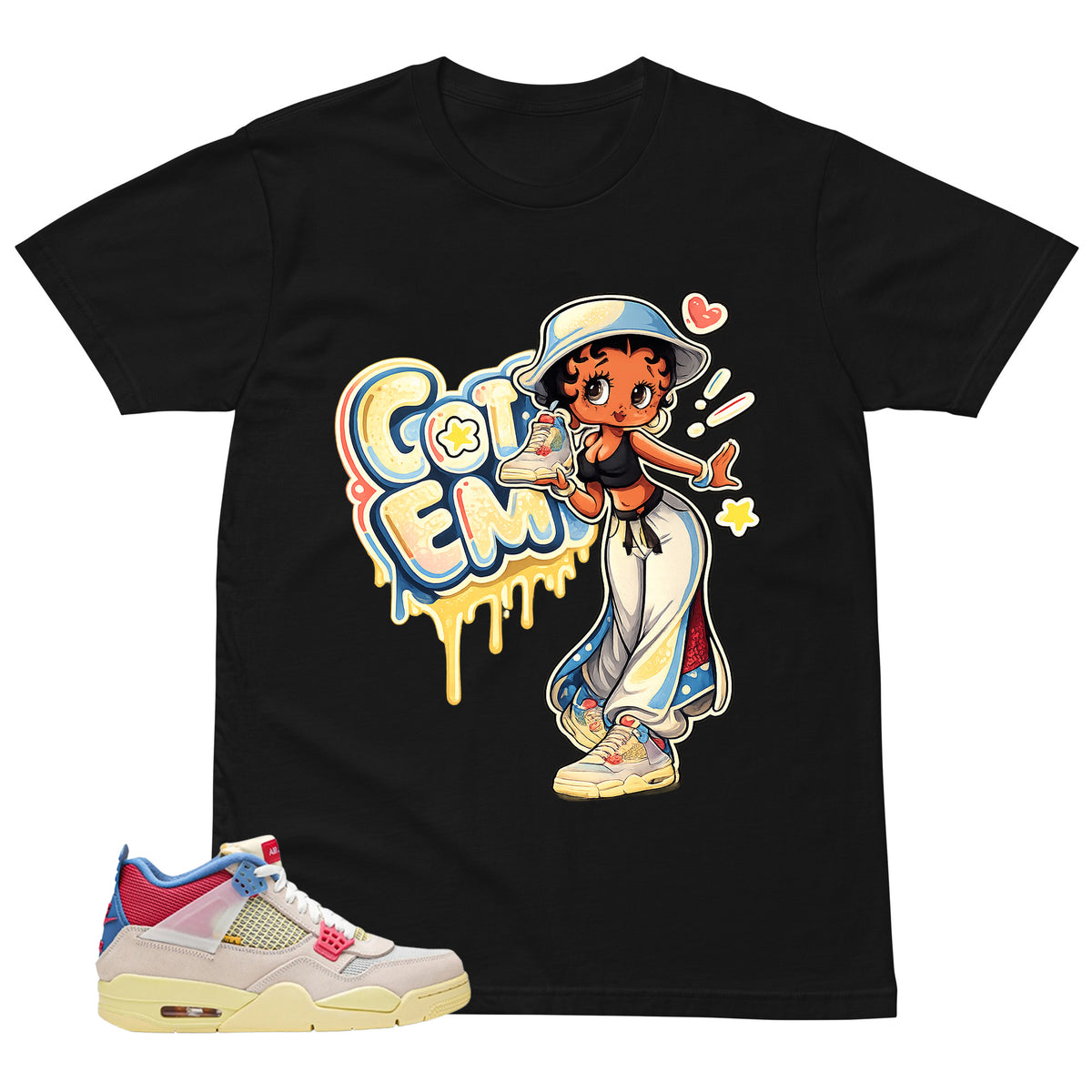 Got 'Em Lady Shirt - Match Union LA x Air Jordan 4 Guava Ice