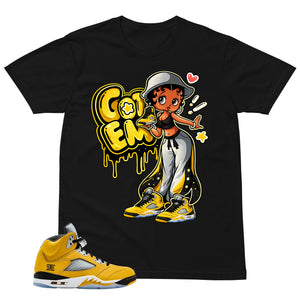 Graphic Tee Got 'Em Lady Shirt Matching 5s T23 Tokyo