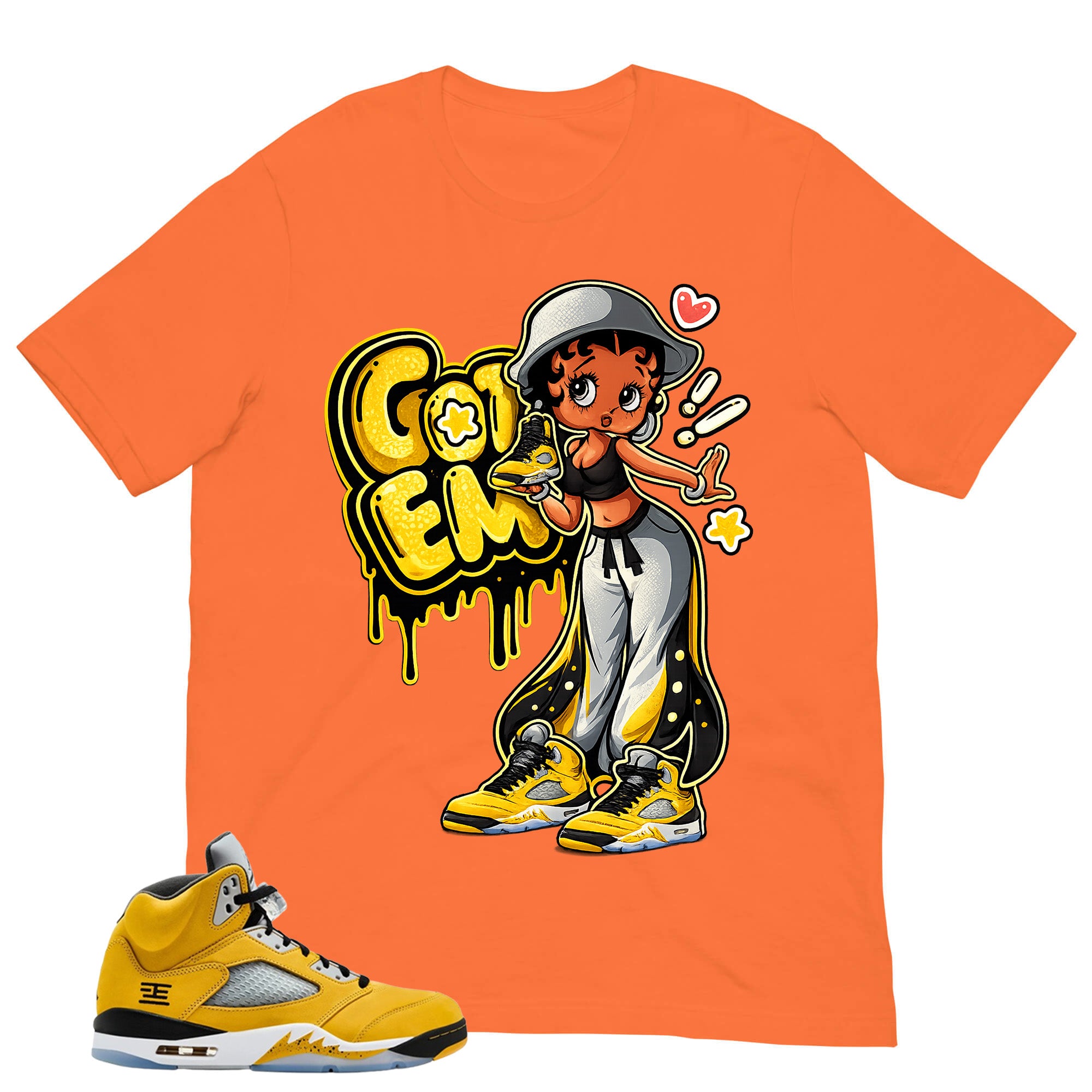 Graphic Tee Got 'Em Lady Shirt Matching 5s T23 Tokyo