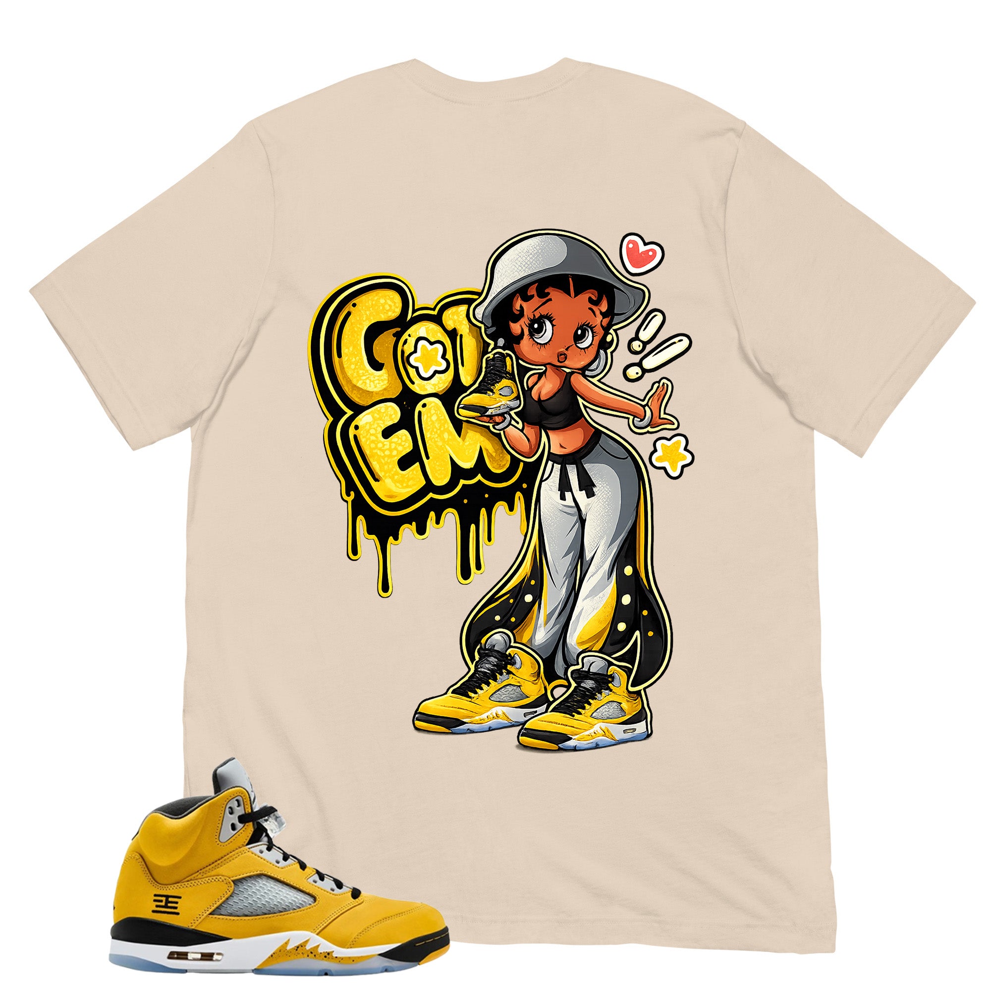 Graphic Tee Got 'Em Lady Shirt Matching 5s T23 Tokyo