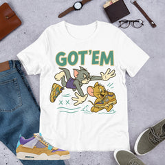 Got 'Em Mouse Shirt - Match Union LA x Air Jordan 4 Desert Moss