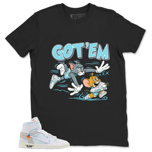 Got 'Em Mouse Shirt - Match Virgil Abloh x Air Jordan 1 Alaska